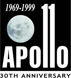Apollo 11 30th Anniversary logo