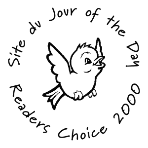 Site du Jour of the Day Readers Choice 2000